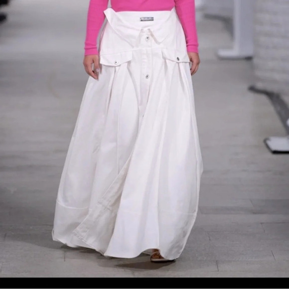 marrknull Dresses & Skirts - Marrknull White Denim Skirt